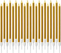 Metallic Golden 6 Candles Packet