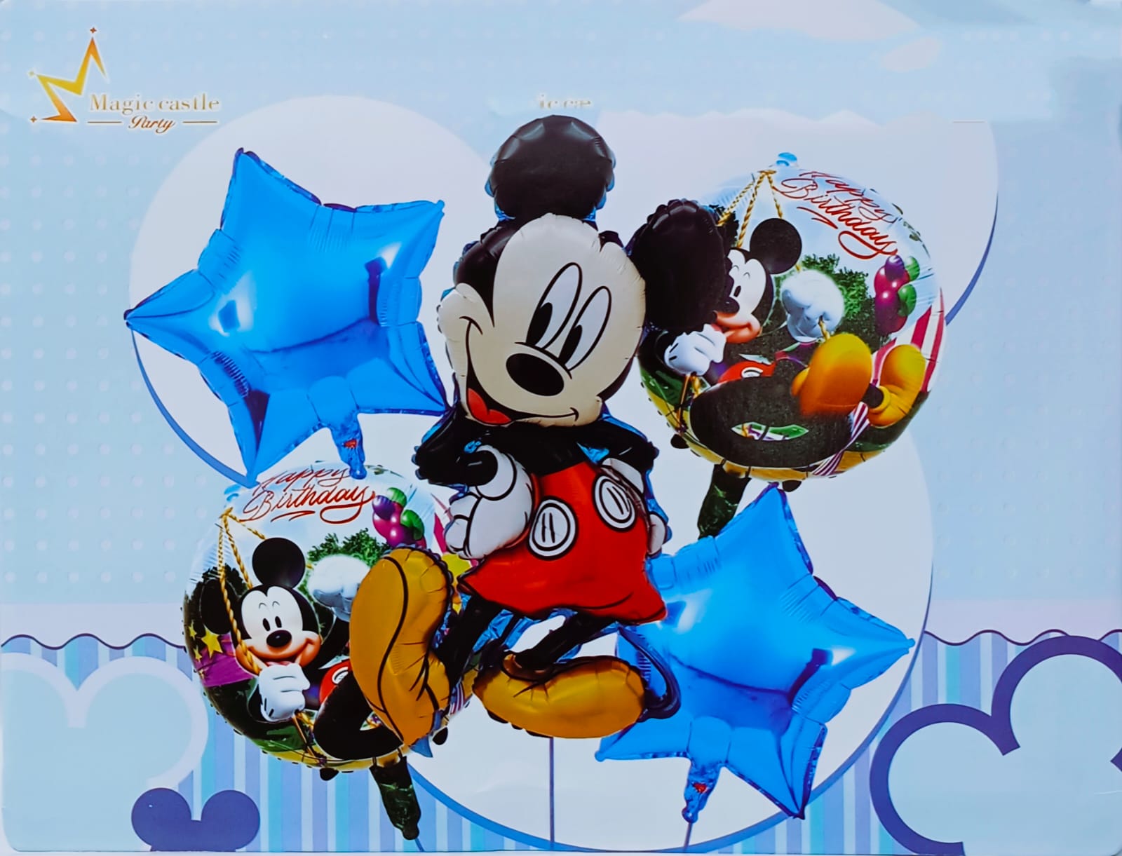 Mickey Mouse 5 Pcs Foil