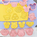 Mickey, Minnie & Friends Cookie Cutter & Embosser Set - 8 Piece - Pack of 1