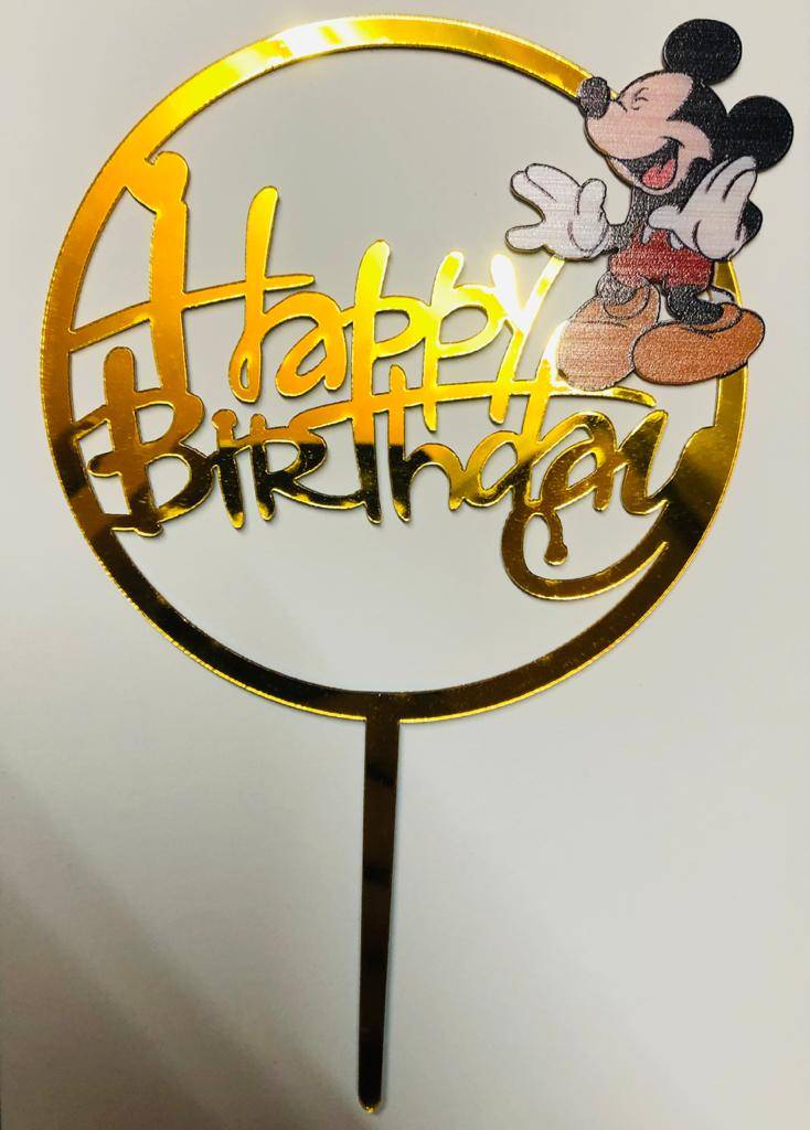 Micky Mouse Cake Topper