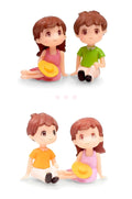 "Me & You" Couple Miniature