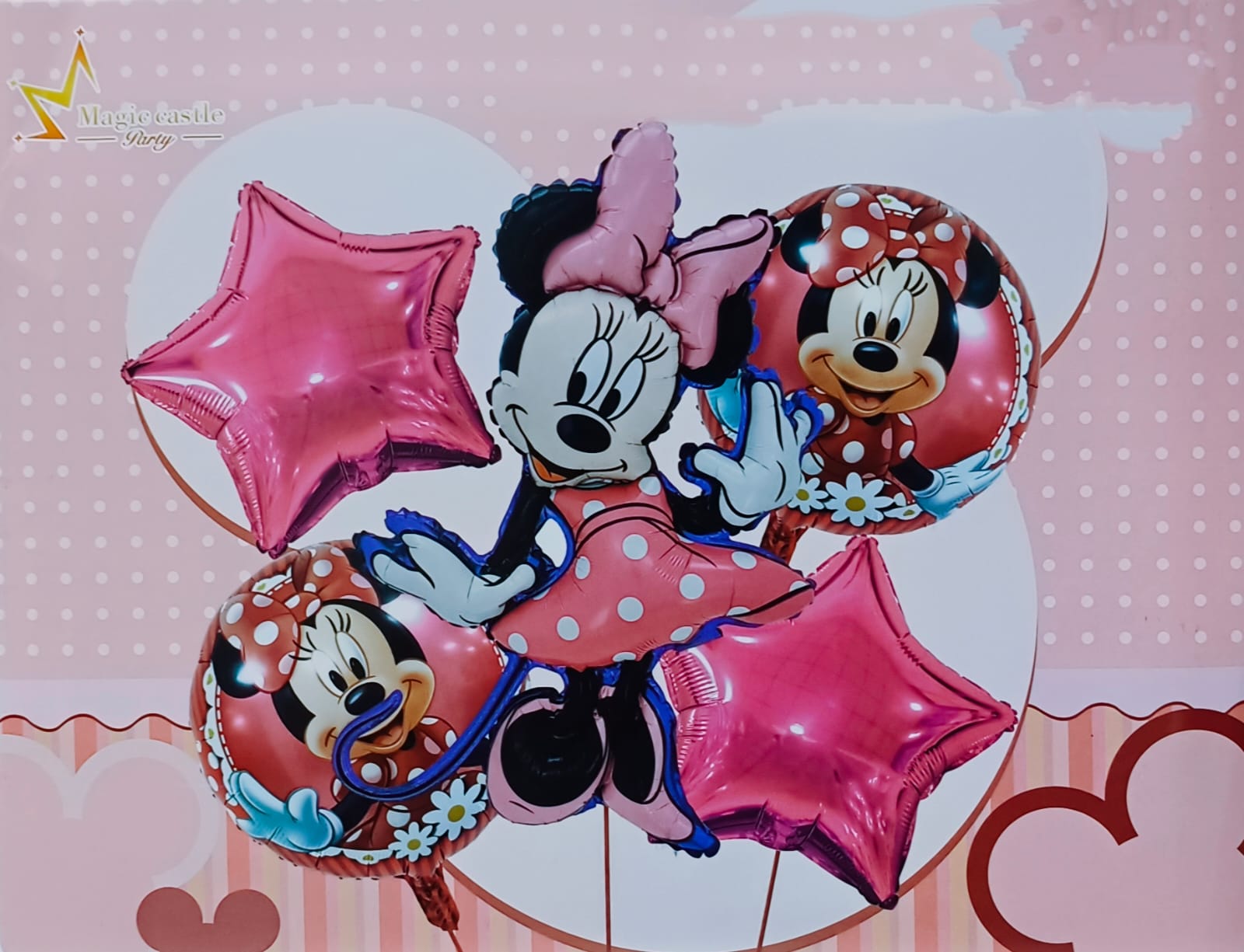 Minnie Mouse 5 Pcs Foil