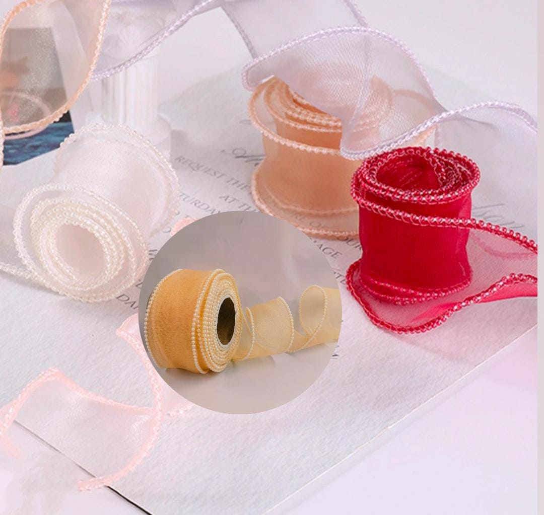 Moti Ribbon Decoration Roll