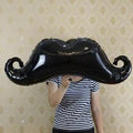 Mustache Shape Foil Balloon Large Size 36"