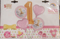New Design First Birthday Girl 5 Pcs Foil Balloon Set