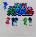 PJ Masks Theme Acrylic Topper Set