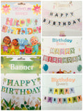 Paper Banner Character HBD