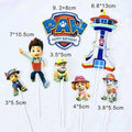 Paw Petrol Imported Cake Decoration Cup Cake paper Decoration 7 Pcs Stick Pkt