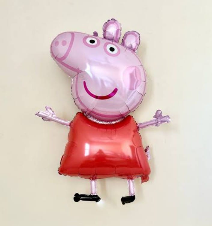 Peppa Red Theme Foil Big Size