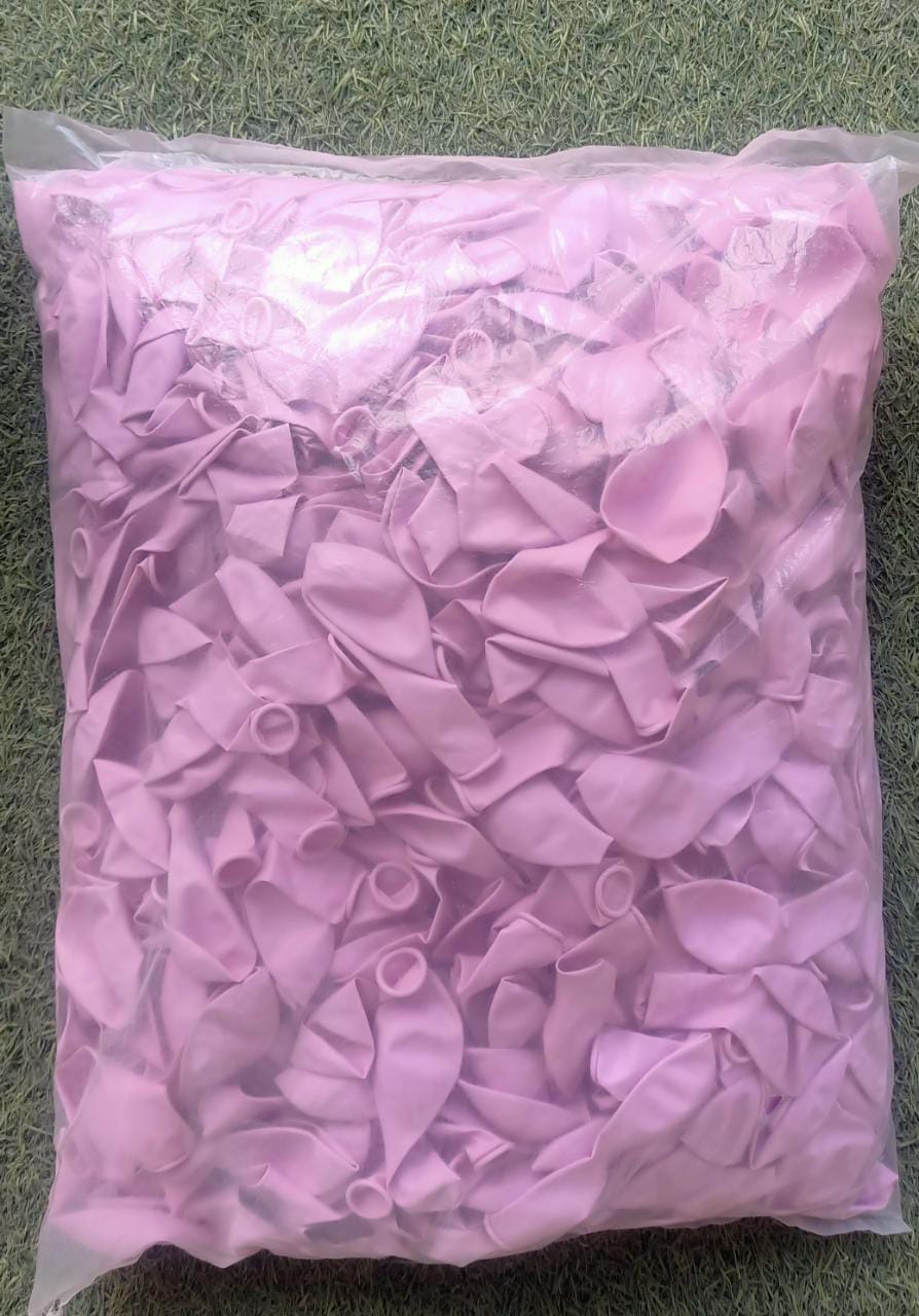Pastel Balloons 1000 Pcs Packing 1.5 g 9" Imported