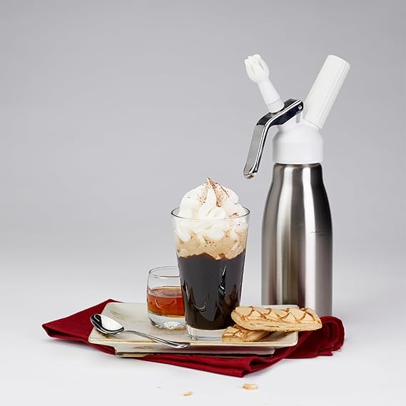 Plastic Head Cream Whipper - Whipped Cream Dispenser - 500ml / 1000ml Capacity - Pack of 1
