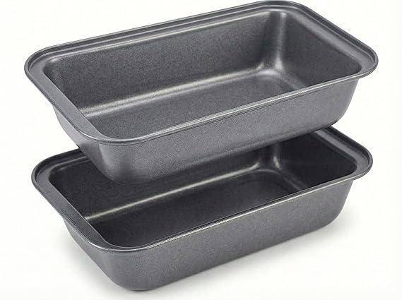 Premium Non-Stick Rectangular Bakeware - Perfect for Baking Breads and Cakes - Pack of 1