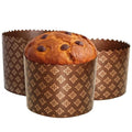 Premium Paper Bake N Serve Mould - Printed Disposable Baking Moulds - Pack of 50