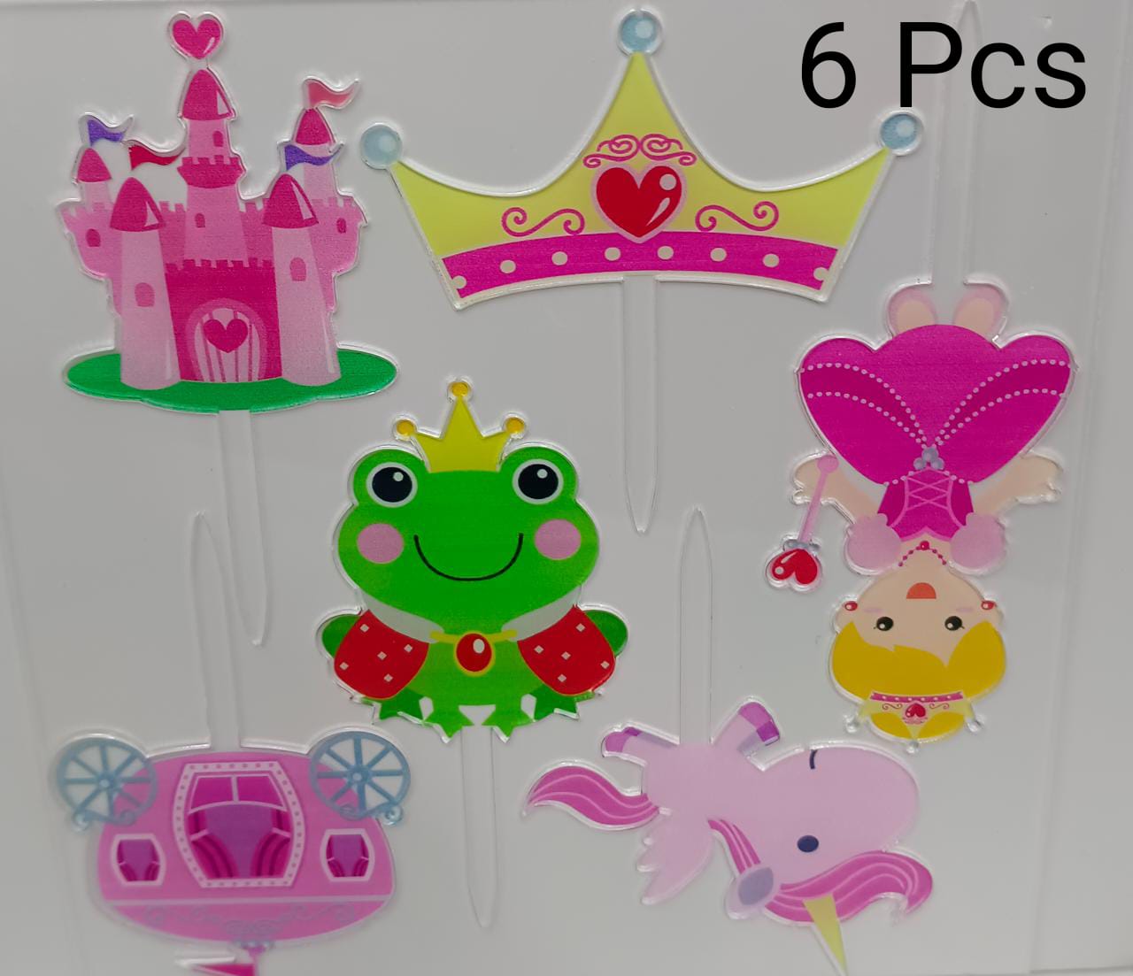 Prince Frog Theme Acrylic Topper Set