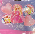 Princess/Barbie 5 Pcs Set Foil Balloon