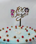 Printed Cake Toppers 100 Days