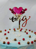 Printed Cake Toppers OMG