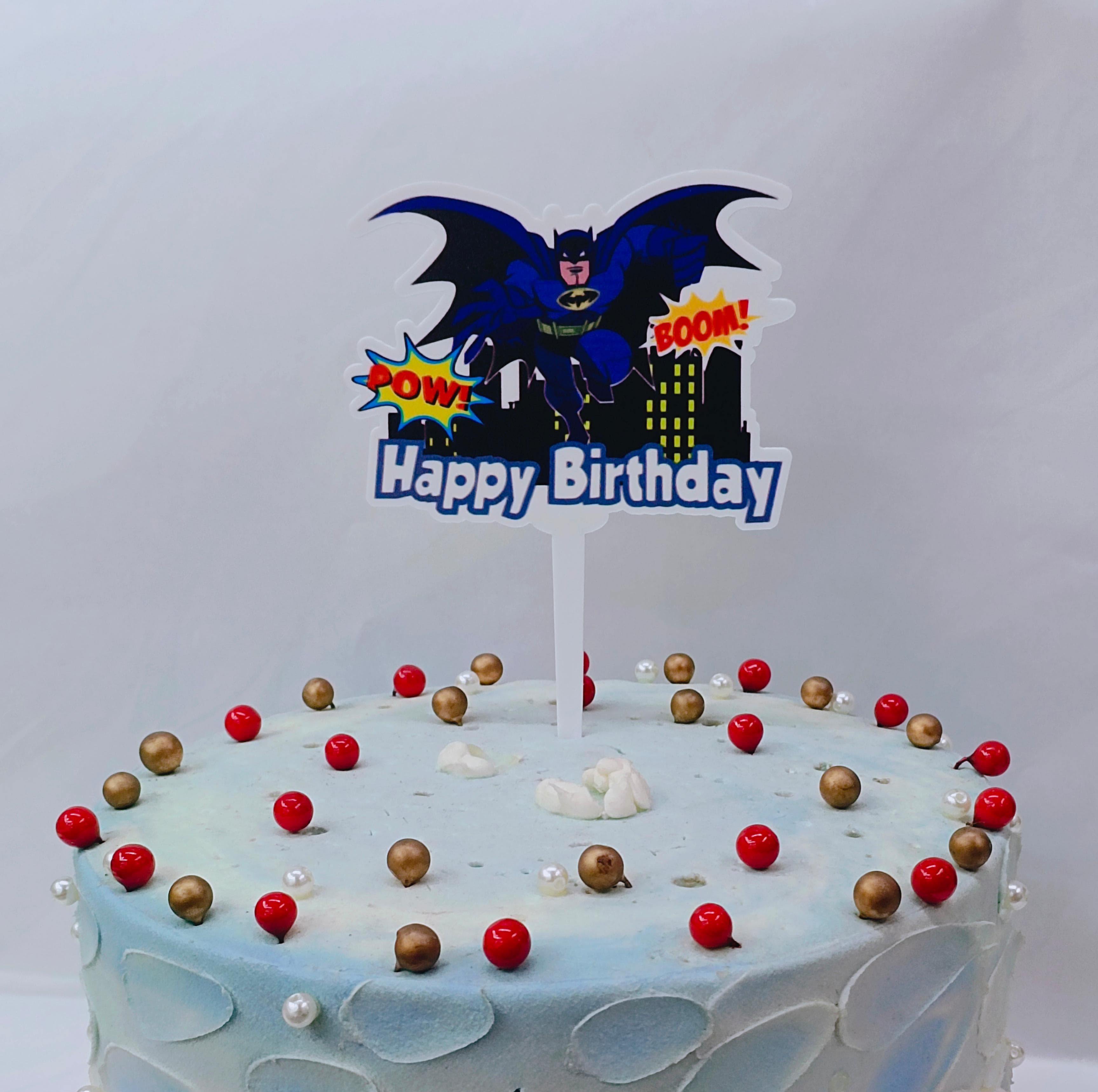 Printed Cake Toppers Batman