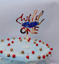 Printed Cake Toppers Feather - Wild One