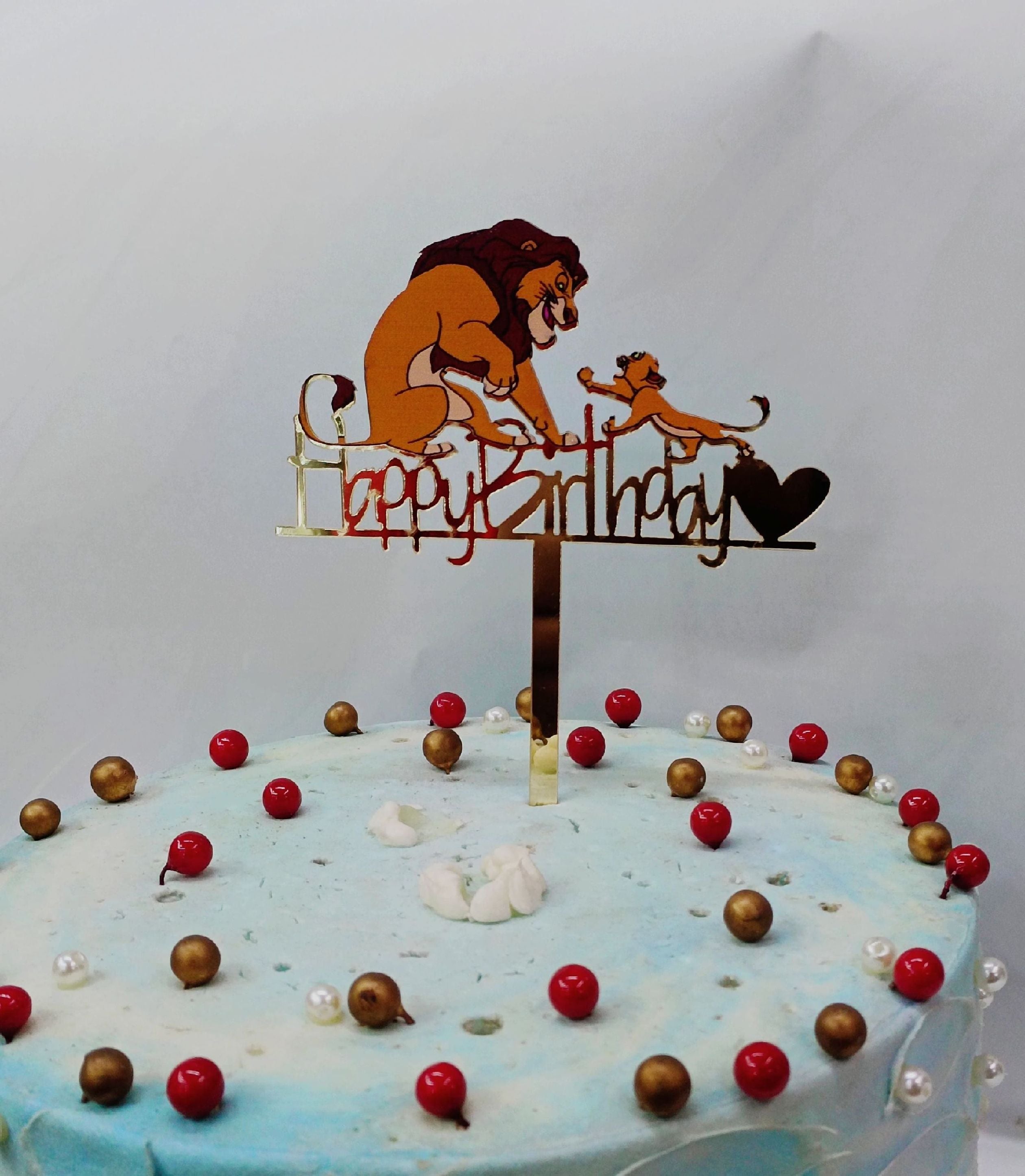 Printed Cake Toppers Lion King