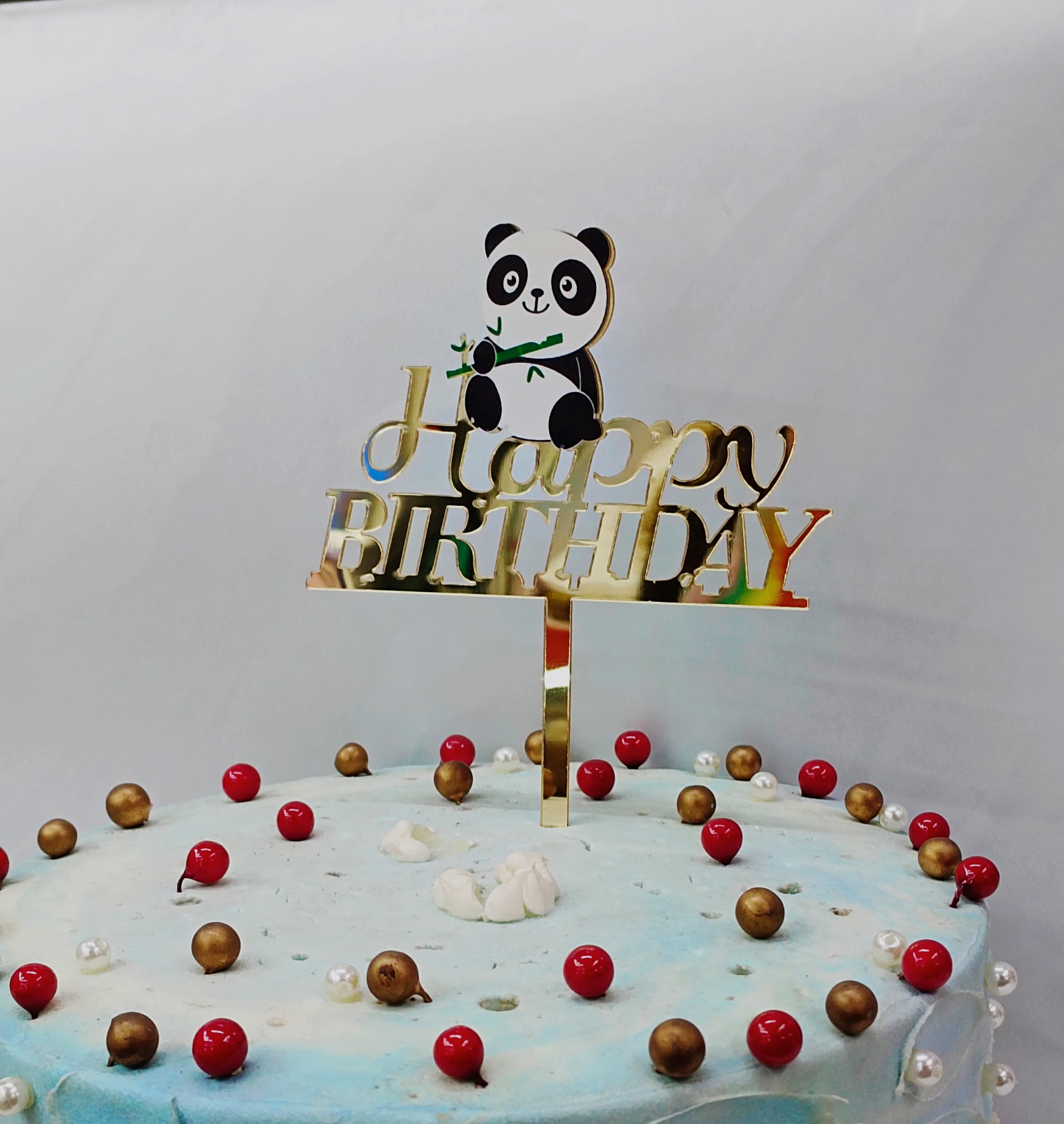 Printed Cake Toppers Panda