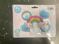 Rainbow 5 Pcs Set Foil Balloon