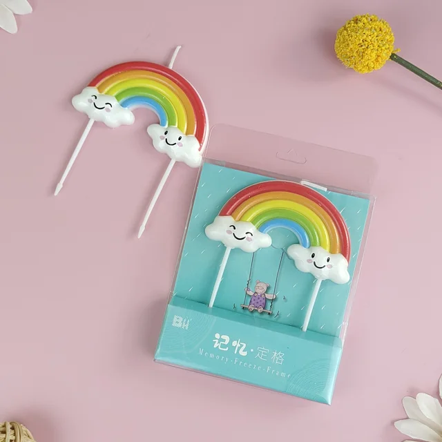 Rainbow Shape Candle