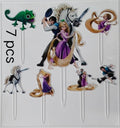 Rapunzel Theme Acrylic Topper Set