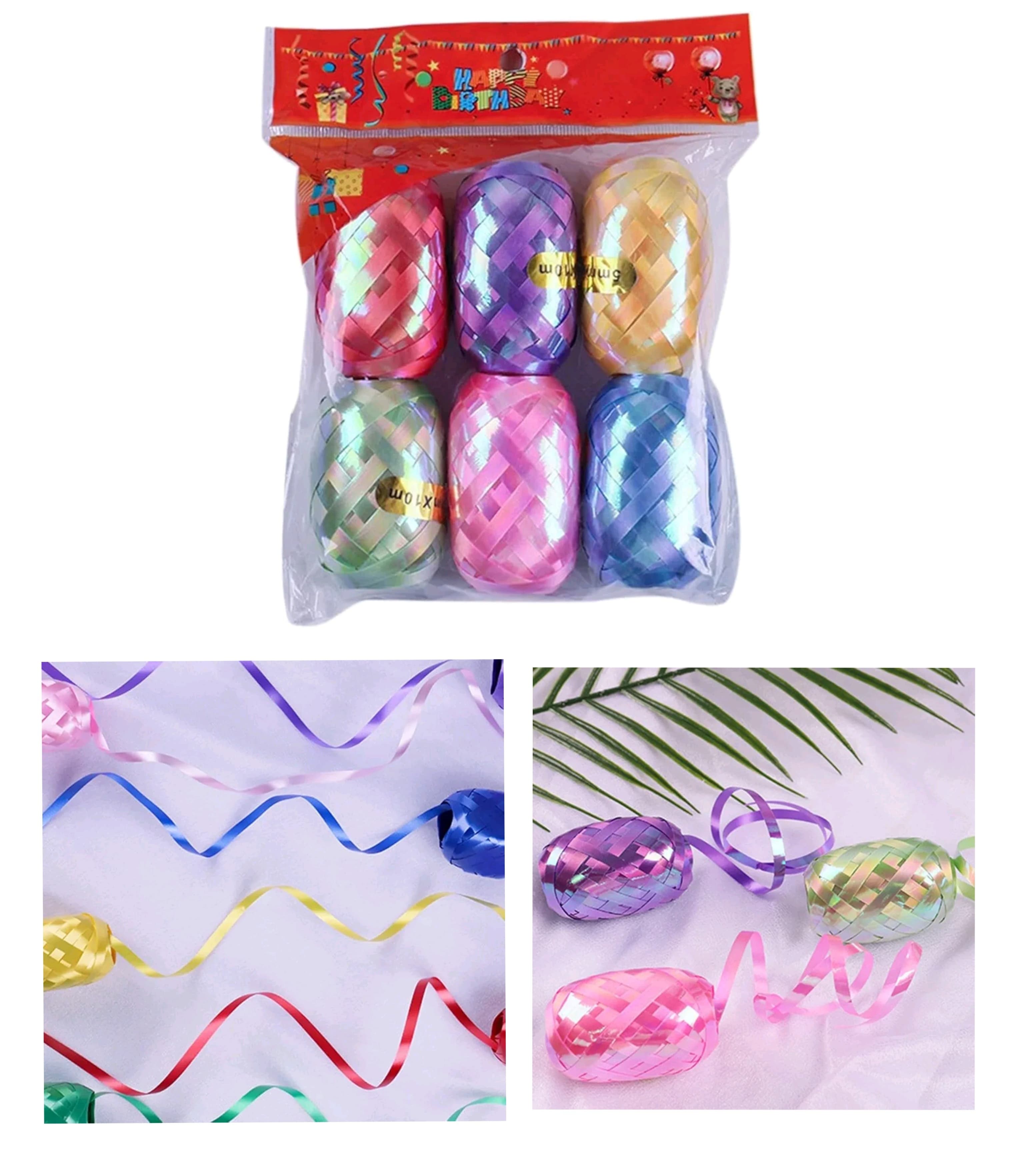 Ribbon 6 Pcs Pkt Assorted Colors