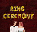 Ring Ceremony Foil Banner Gold