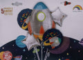 Rocket 5 Pcs Foil Balloon