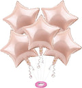 Rose Gold 18" Star Shape Foil Loose Pack