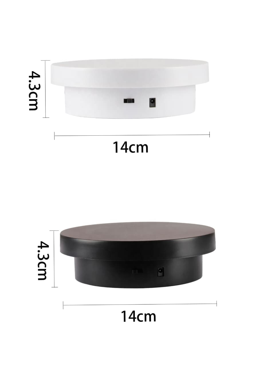 Rotating Stand Clockwise and Anti Clockwise Movement - USB charging - Battery Back Up