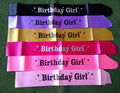 Sash Satin - Birthday Girl