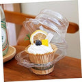Single Cup Cake Box Transparent