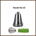 Small Nozzle No. 10 – Stainless Steel Piping Tip for Cake Decoration