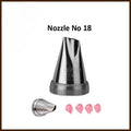 Small Nozzle No. 18 – Stainless Steel Piping Tip for Cake Decoration