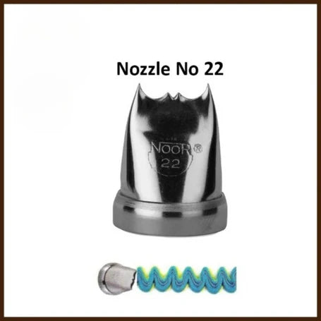 Small Nozzle No. 22 – Stainless Steel Piping Tip for Cake Decoration