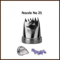 Small Nozzle No. 25 – Stainless Steel Piping Tip for Cake Decoration
