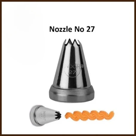 Small Nozzle No. 27 – Stainless Steel Piping Tip for Cake Decoration