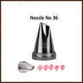 Small Nozzle No. 36 – Stainless Steel Piping Tip for Cake Decoration