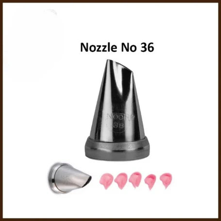 Small Nozzle No. 36 – Stainless Steel Piping Tip for Cake Decoration