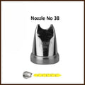 Small Nozzle No. 38 – Stainless Steel Piping Tip for Cake Decoration