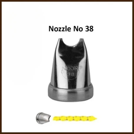Small Nozzle No. 38 – Stainless Steel Piping Tip for Cake Decoration