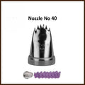 Small Nozzle No. 40 – Stainless Steel Piping Tip for Cake Decoration