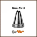 Small Nozzle No. 43 – Stainless Steel Piping Tip for Cake Decoration