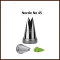 Small Nozzle No. 45 – Stainless Steel Piping Tip for Cake Decoration