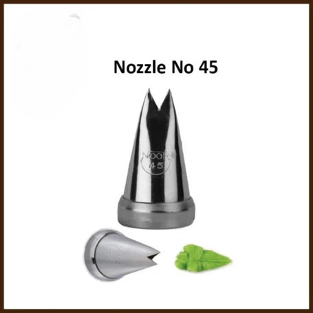 Small Nozzle No. 45 – Stainless Steel Piping Tip for Cake Decoration