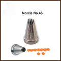 Small Nozzle No. 46 – Stainless Steel Piping Tip for Cake Decoration