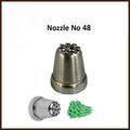 Small Nozzle No. 48 – Stainless Steel Piping Tip for Cake Decoration